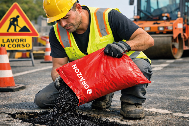 Guida all'uso dell'asfalto a freddo per riparare buche